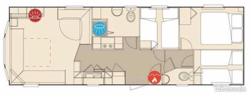 Mobil-Home Spatieux 8Pers - Brume แซ็งต์-จูเลียง-อ็อง-บอร์ง ภายนอก รูปภาพ